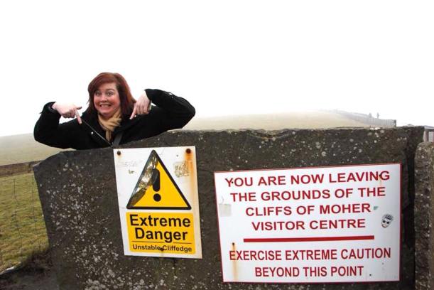 Cliffs of Moher - Danger